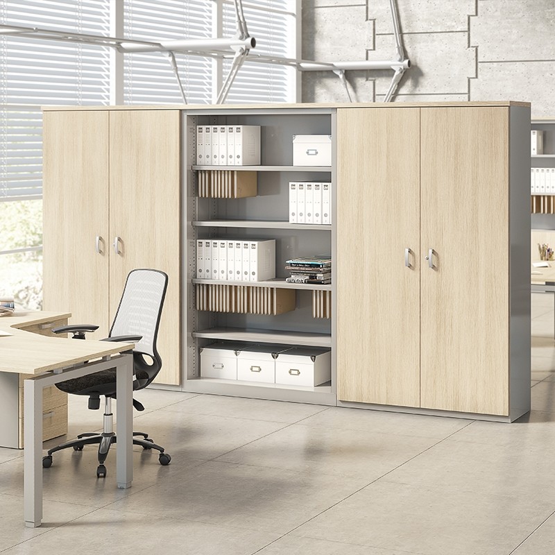 Armario Madera con Llave Oficina de Mobel Línea - Montiel