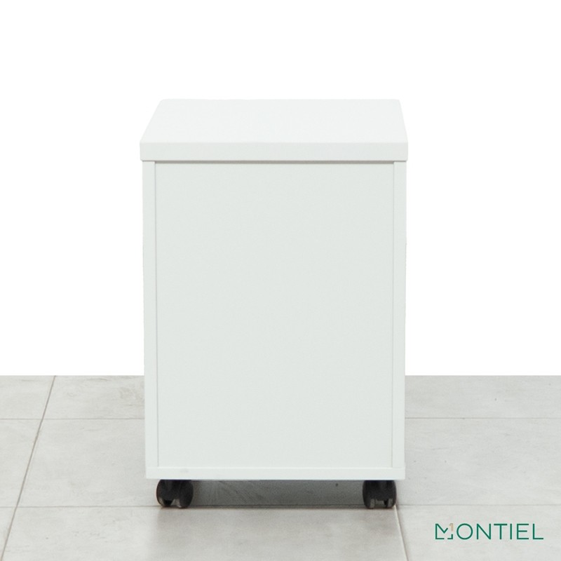 Cajonera 3 cajones madera blanca de Euromof - Montiel