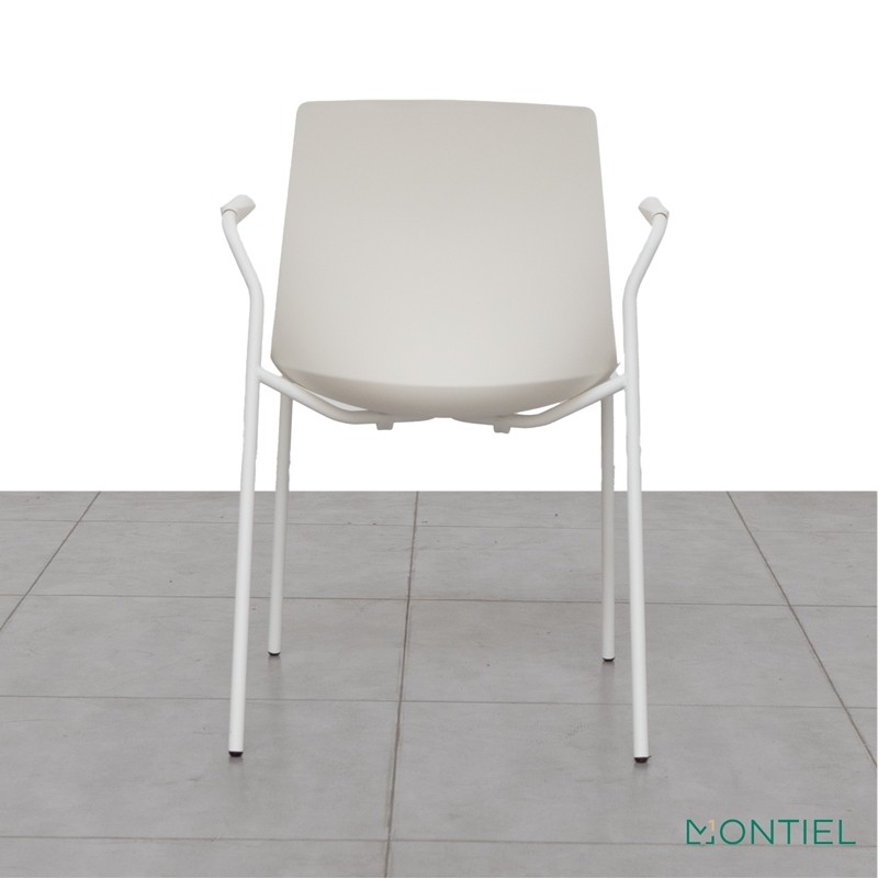 Silla  Blanca para Recepciones MM1632 - Montiel