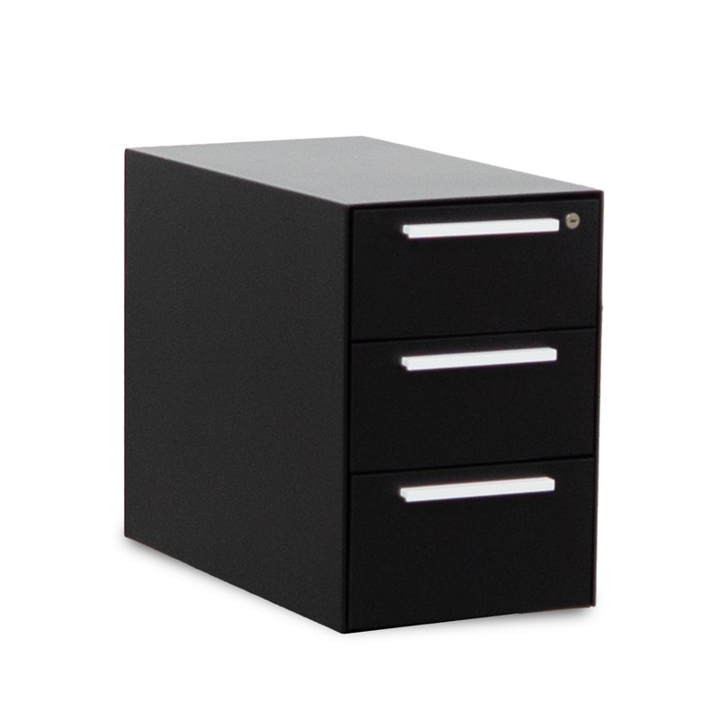 Cajonera 3 cajones Metálica Negra de Steelcase - Montiel