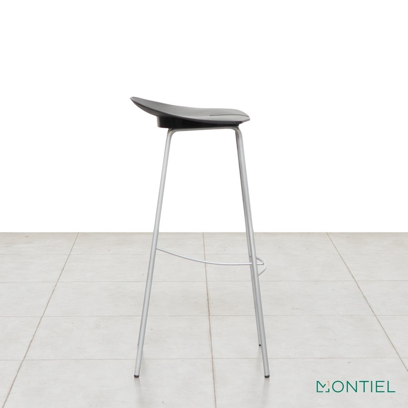 Taburete alto negro Ant de Ondarreta - Montiel