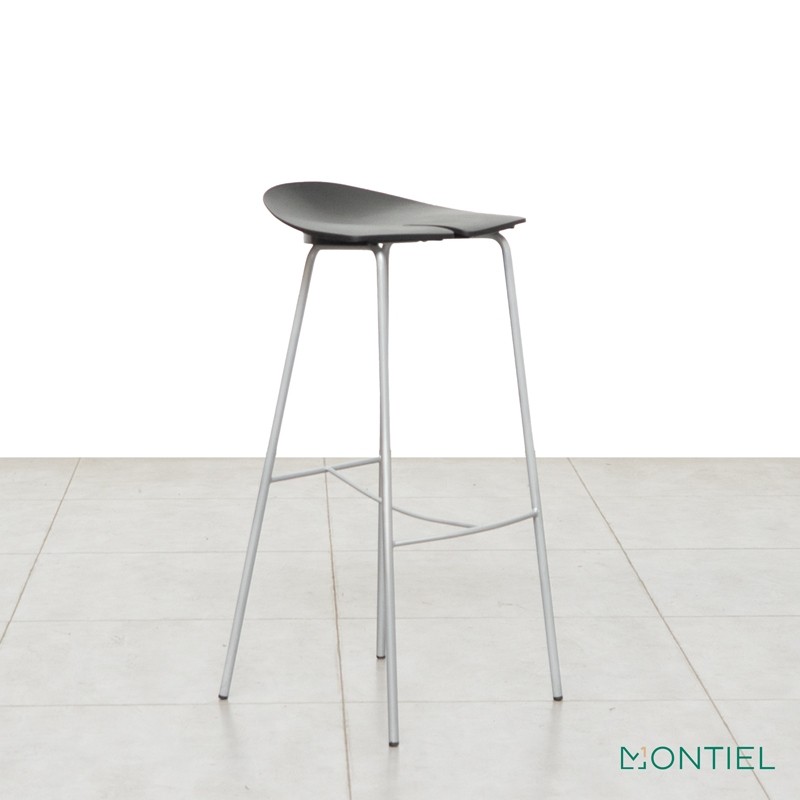 Taburete alto negro Ant de Ondarreta - Montiel