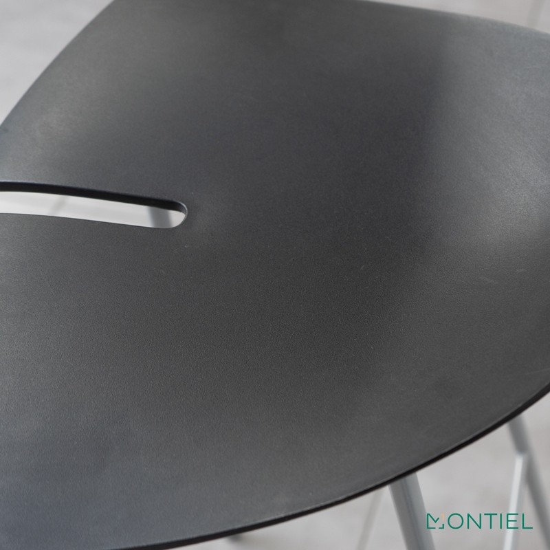 Taburete alto negro Ant de Ondarreta - Montiel