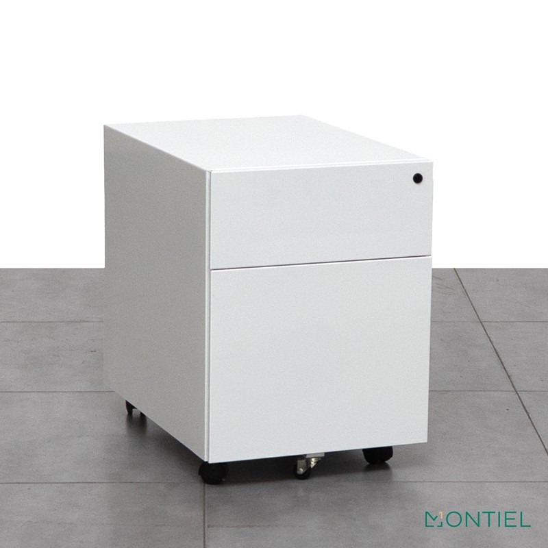 Cajonera Blanca cajón y archivo con Ruedas MM1061