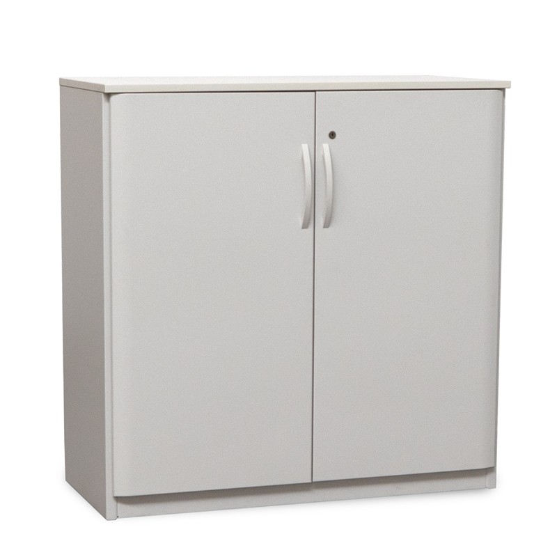 Armario Metálico Puertas Batientes Blanco de Steelcase