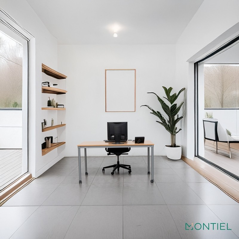 Mesa Escritorio Madera 140x67 Dynamic de Actiu - Montiel