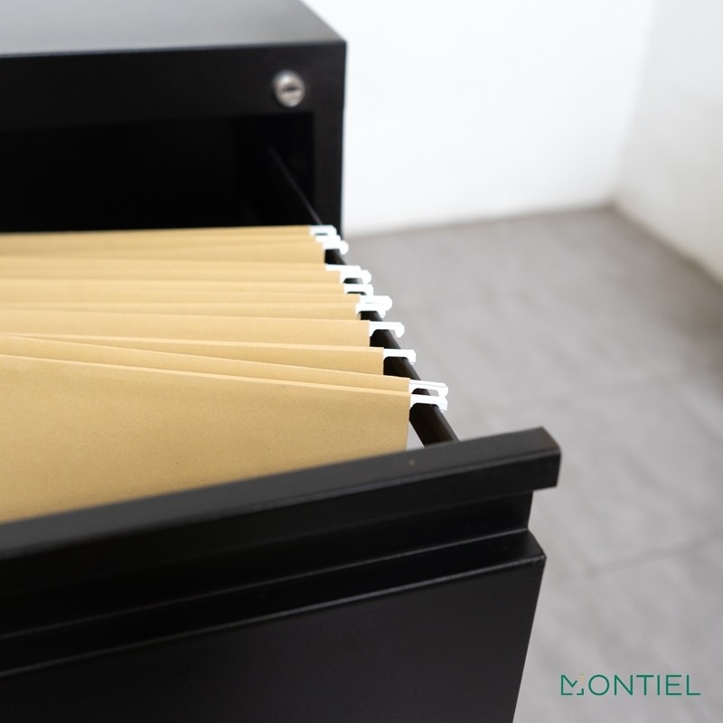 Armario Archivador Negro MM1653  - Montiel