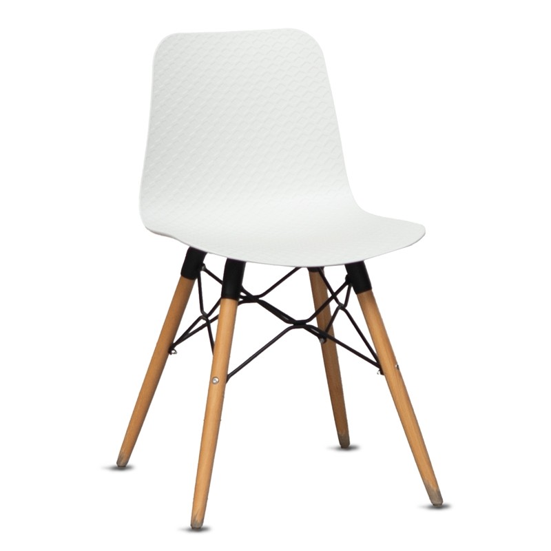 Silla Blanca Confidente Nut de Mobel Línea - Montiel