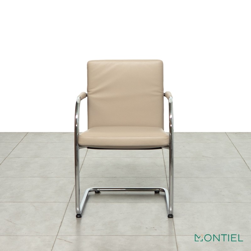 Silla Confidente Beige de Diseño Visasoft de Vitra - Montiel