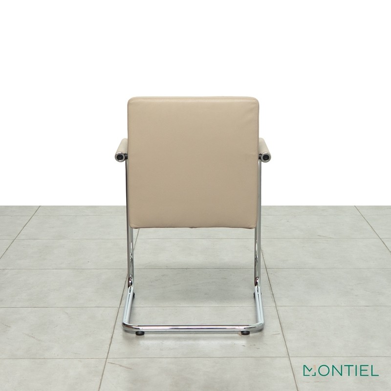 Silla Confidente Beige de Diseño Visasoft de Vitra - Montiel