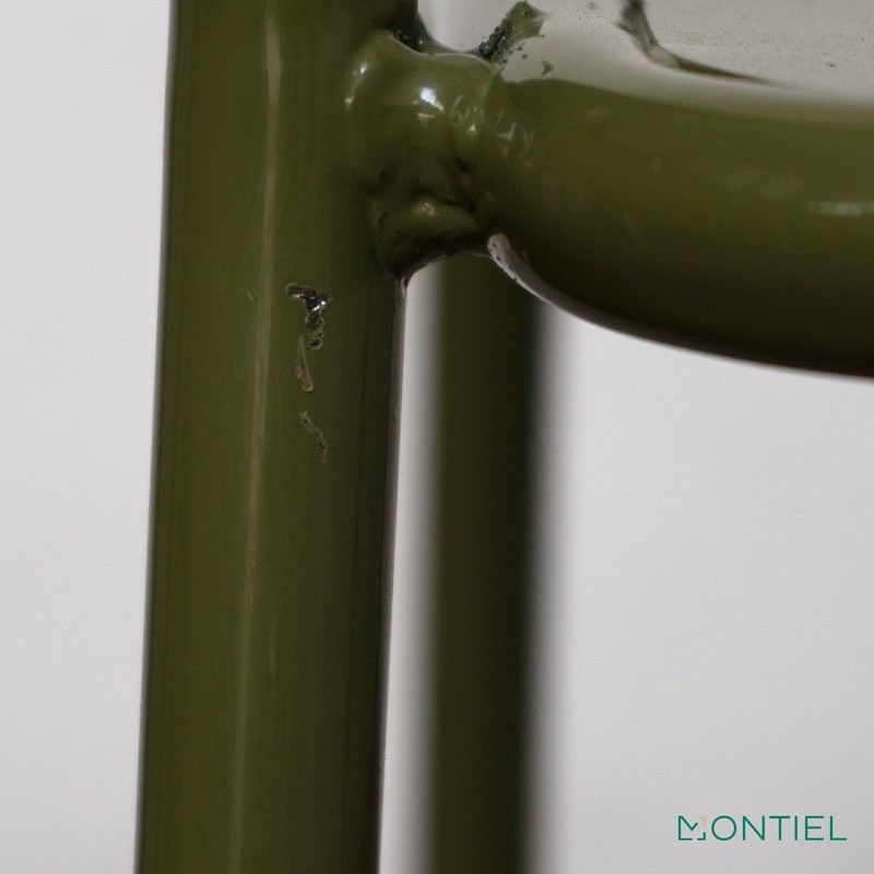 Taburete Alto Metálico Verde MM1645 - Montiel