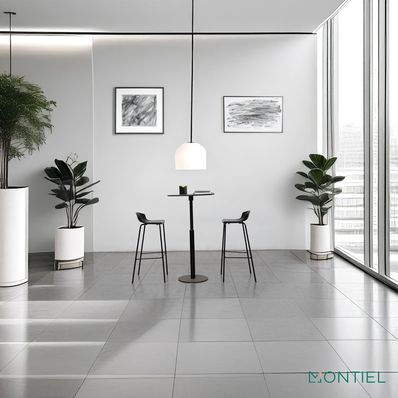 Taburete sin respaldo negro MM1657 - Montiel