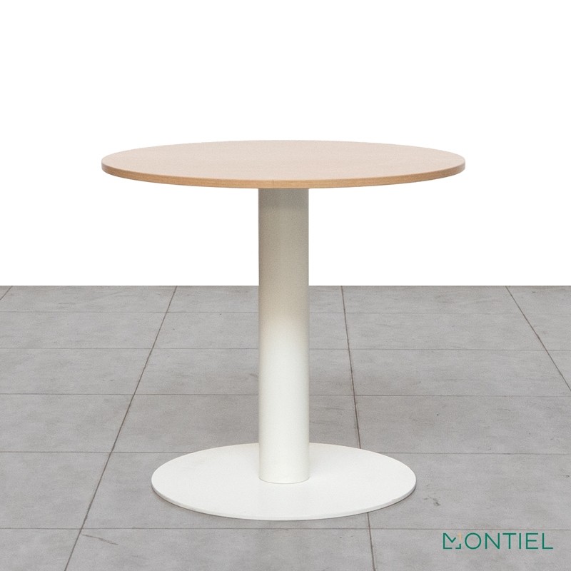 Mesa Reuniones Redonda Estilo Nórdico ø80 cm - Montiel