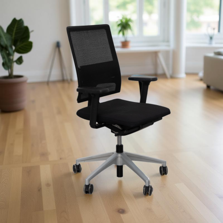 Silla Giratoria Oficina Negra Open Mind de Sedus - Montiel