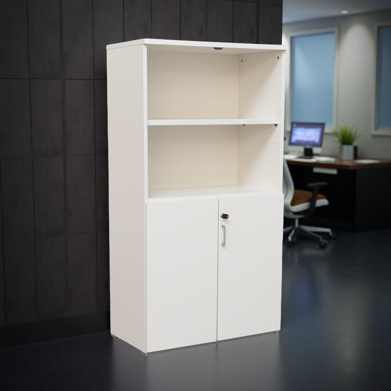 Armario Blanco con Puertas Bajas de Actiu - Montiel