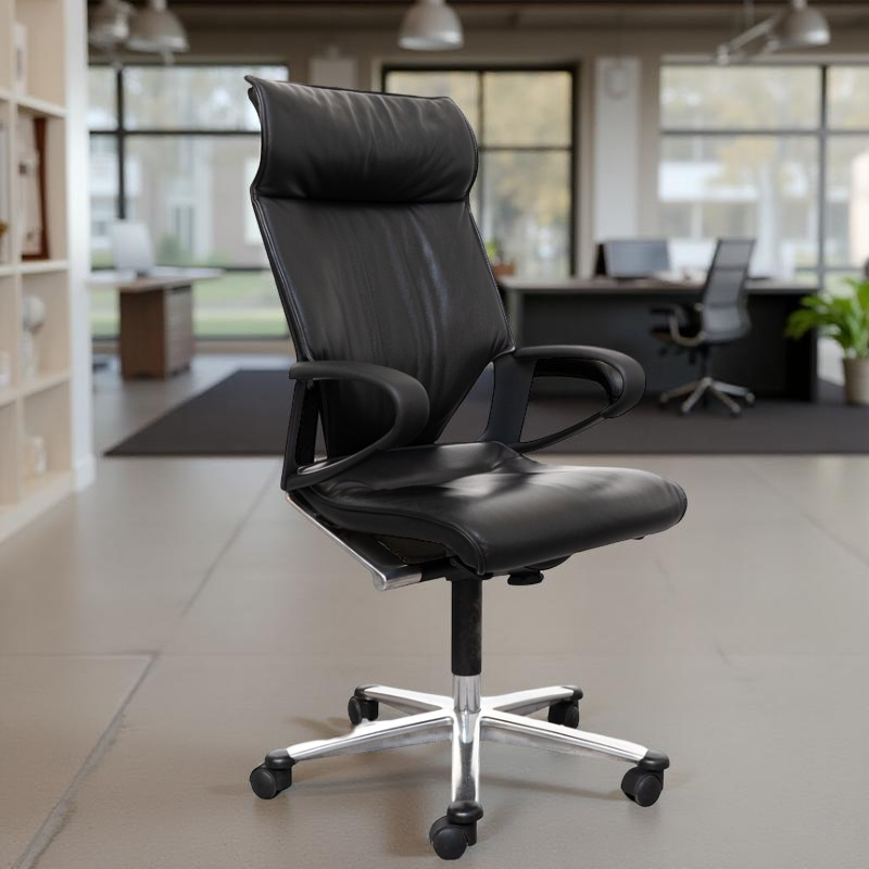 Sillón Oficina PielModus Medium de Wilkhahn - Montiel