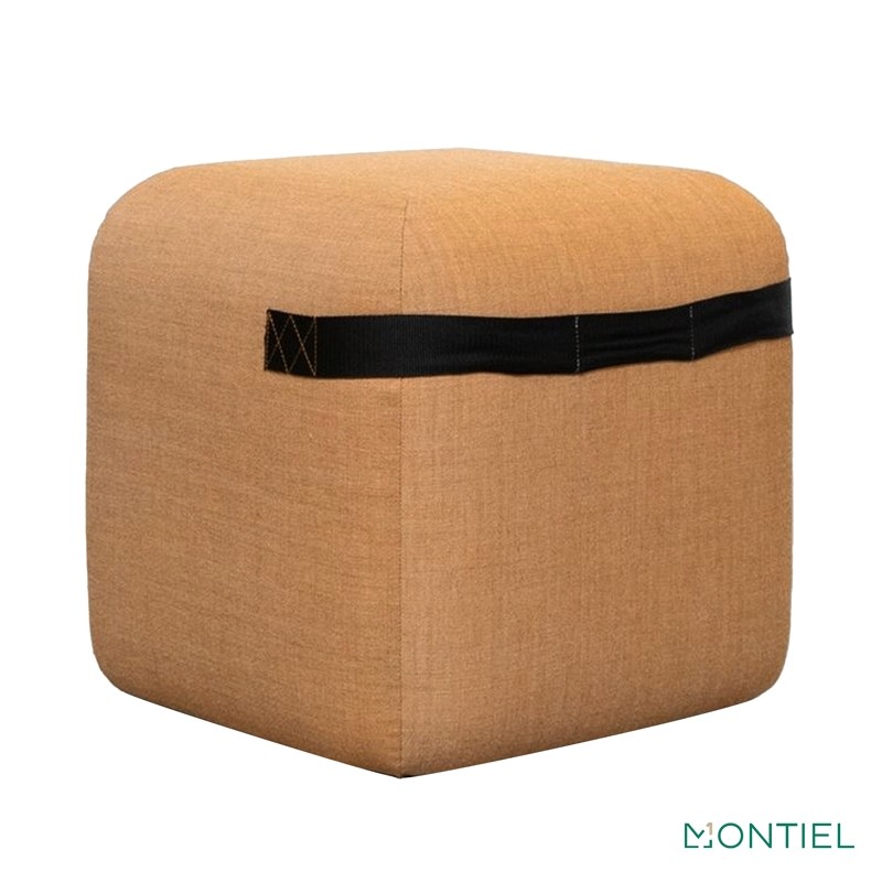 Puff Marrón con Ruedas Diseño Season de Viccarbe - Montiel