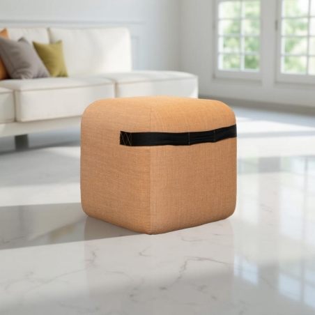 Puff Marrón con Ruedas Diseño Season de Viccarbe - Montiel