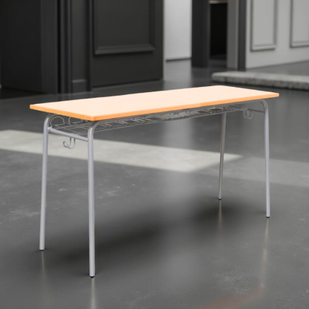 Mesa Escolar Madera Doble Mod. Newton Educación By Kunna