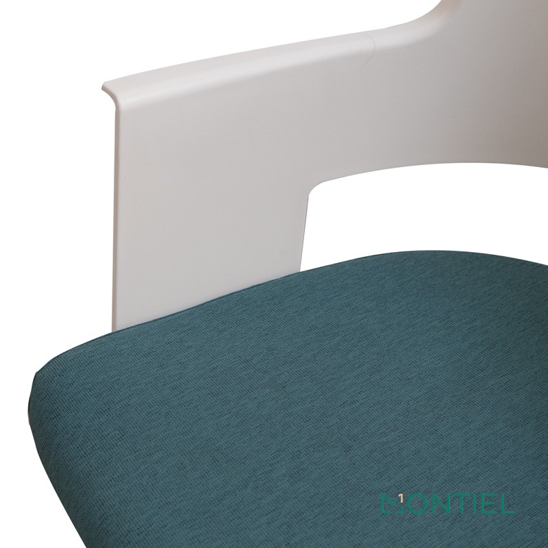 Silla Blanca para Salas de Espera de Forma 5 - Montiel