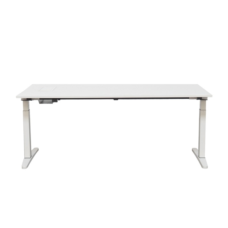 Mesa Blanca Elevable con Pantalla Táctil - Montiel