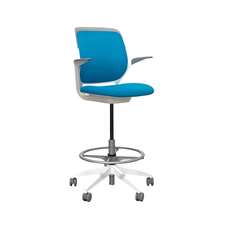 Taburete Salas de Espera Azul Cobi de Steelcase - Montiel