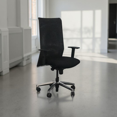 Silla Giratoria con Brazos y Altura Regulables MM1673 - Montiel