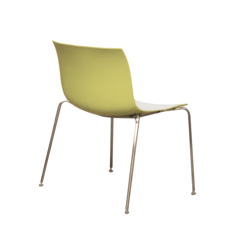 Silla Catifa Salas de Espera Color Lima de Arper - Montiel