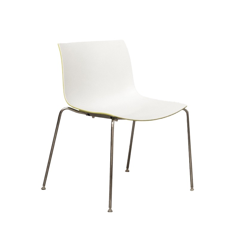 Silla Catifa Salas de Espera Color Lima de Arper - Montiel