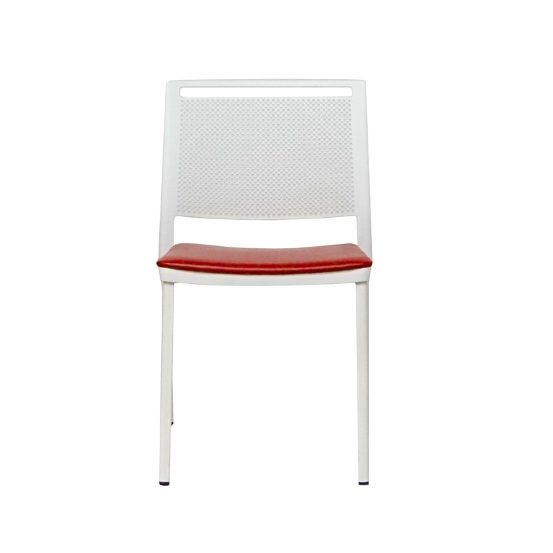 Silla Confidente Blanca de Forma 5 - Montiel