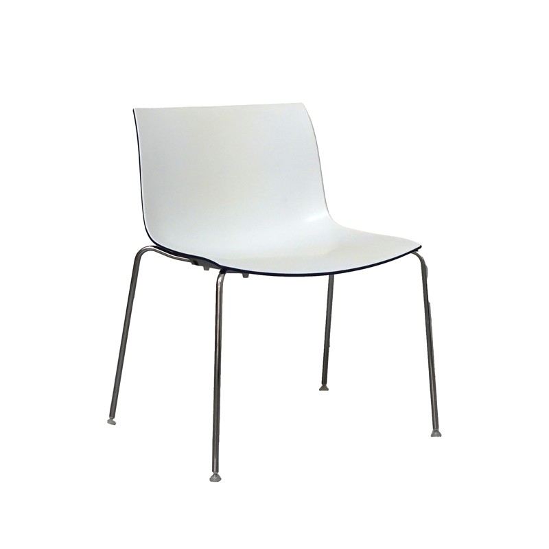 Silla Catifa Salas de Espera Color Azul de Arper - Montiel