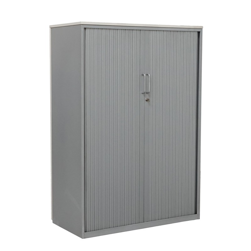 Armario Mediano Metal Gris con Puertas de Permasa - Montiel