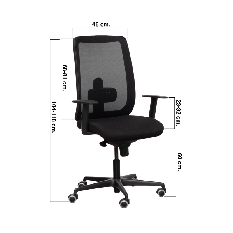 Silla Oficina Giratoria Respaldo Malla 911 de Kunna - Montiel