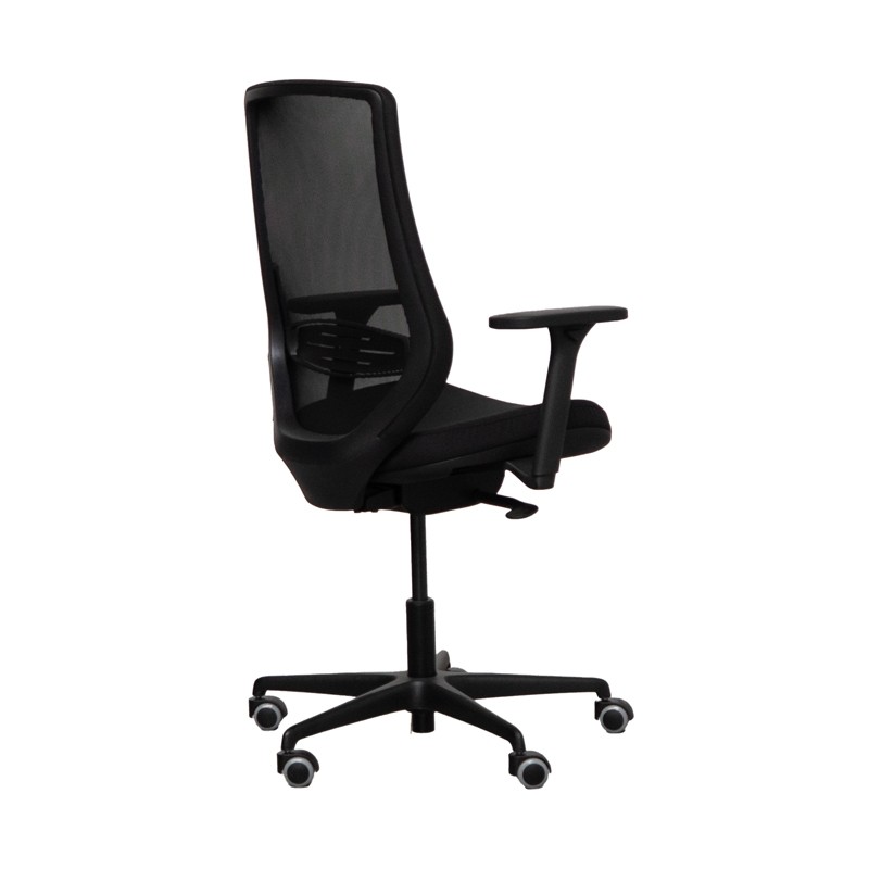 Silla Giratoria Oficina Base Negra Ronda de Kunna - Montiel