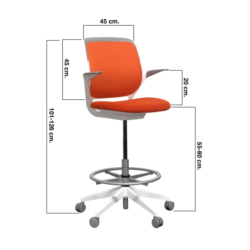 Taburete Giratorio Cobi de Steelcase - Montiel