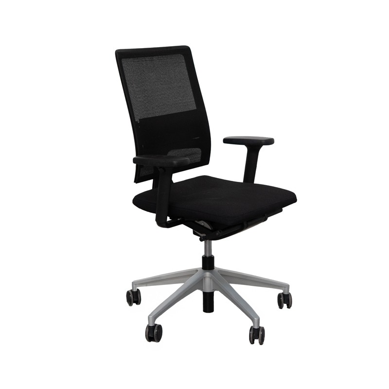 Silla Giratoria Oficina Negra Open Mind de Sedus - Montiel