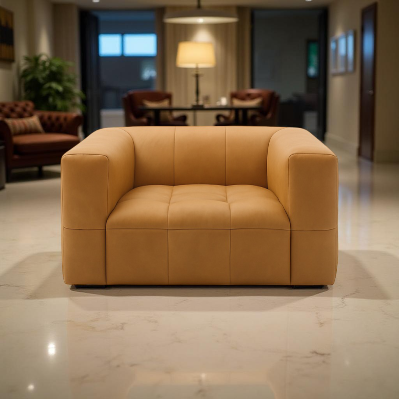 Sofá de 1 Plaza Moderno Mod. Casablanca - Montiel