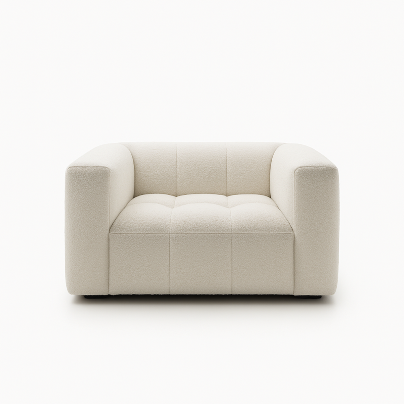 Sofá de 1 Plaza Moderno Mod. Casablanca - Montiel