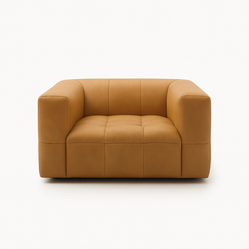 Sofá de 1 Plaza Moderno Mod. Casablanca - Montiel