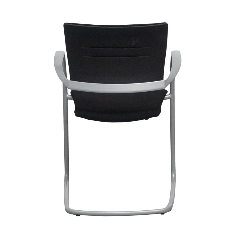 Silla Oficina Confidente Patín Gris Zas de Dynamobel - Montiel