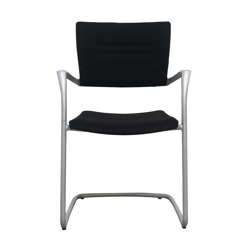 Silla Oficina Confidente Patín Gris Zas de Dynamobel - Montiel