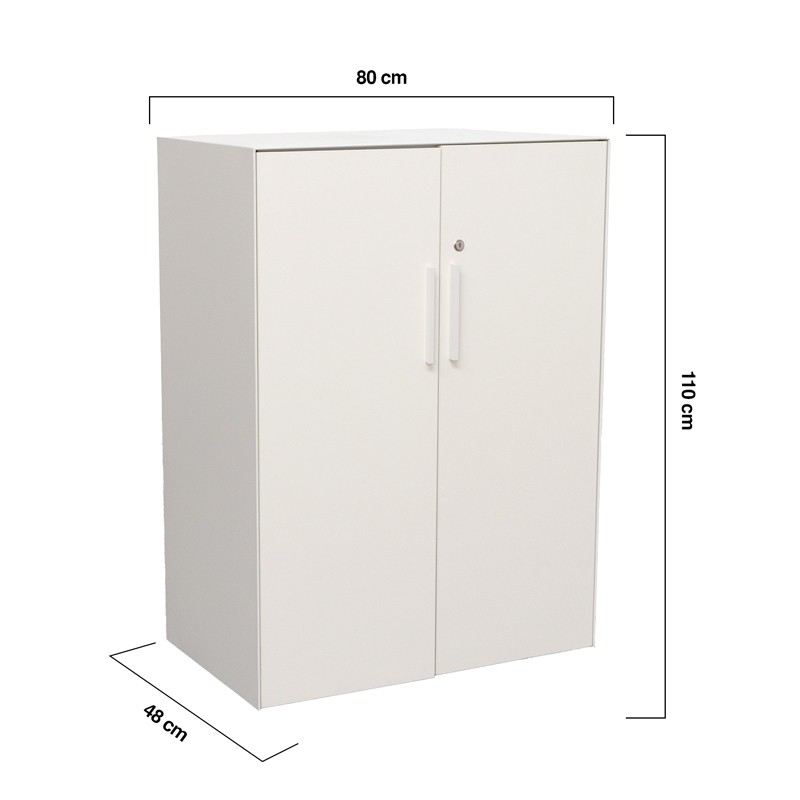 Armario Blanco Metálico Oficina de Steelcase - Montiel