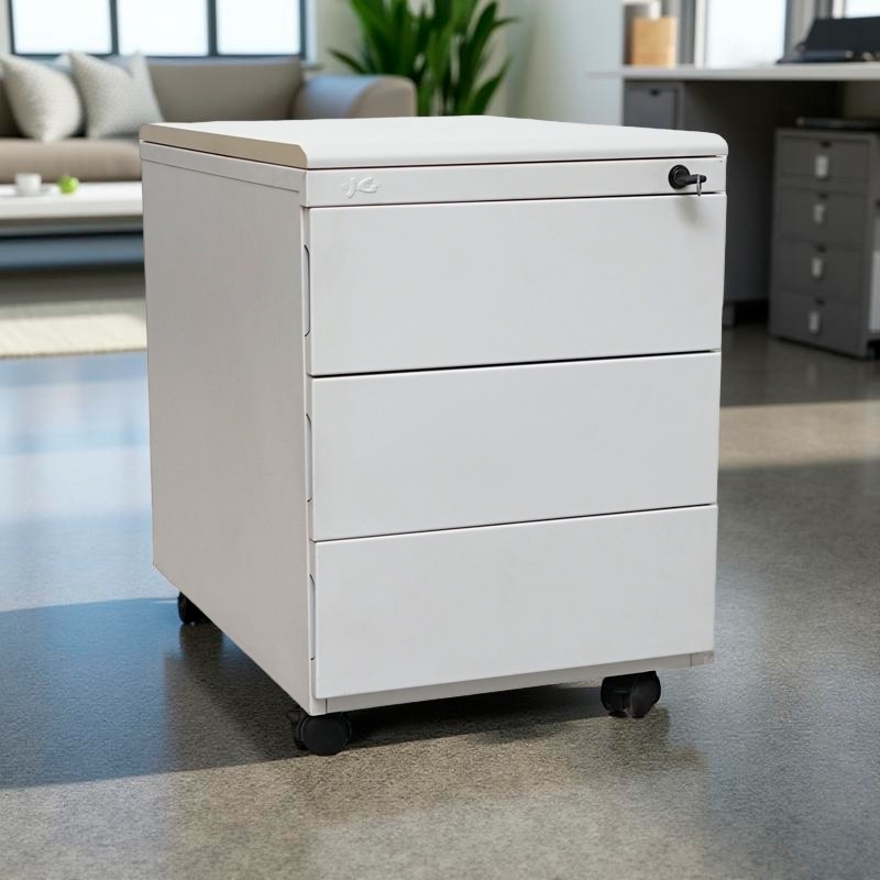 Cajonera 3 Cajones Gris Metálica de JG - Montiel