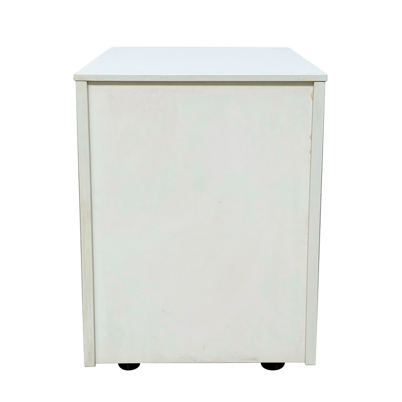 Cajonera Madera Blanca con 2 Cajones de Steelcase - Montiel