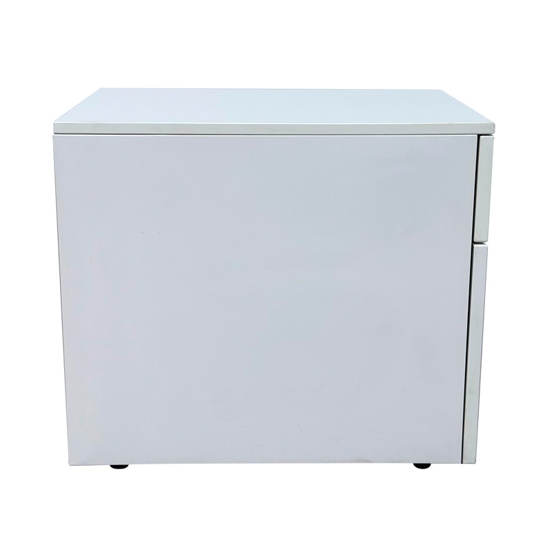 Cajonera Blanca Móvil con Archivador de Steelcase - Montiel