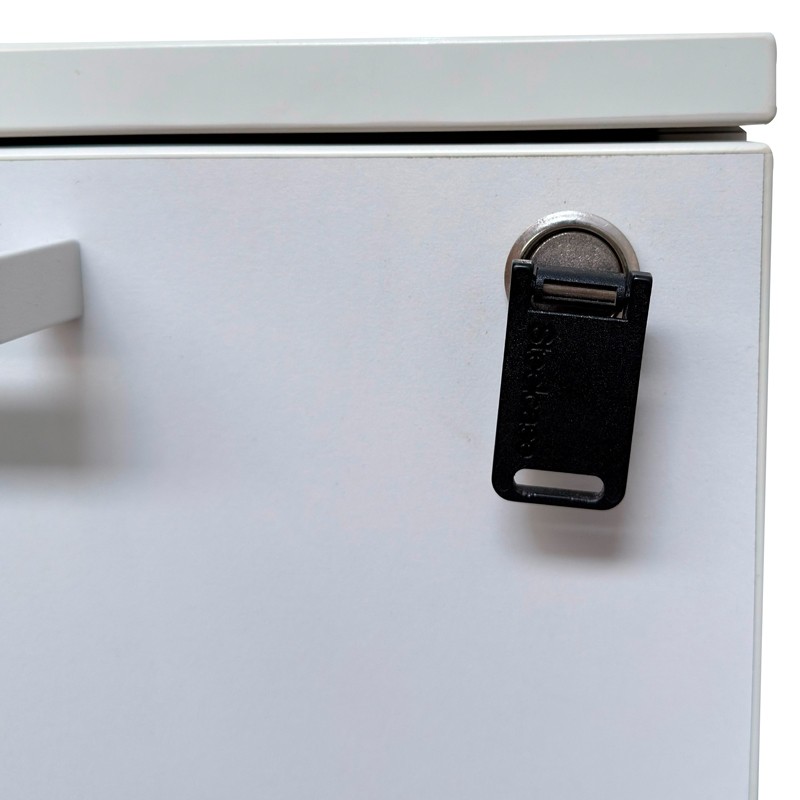 Cajonera Blanca Móvil con Archivador de Steelcase - Montiel