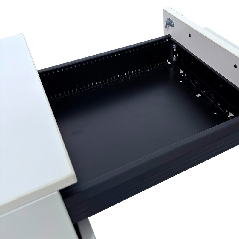 Cajonera Blanca Móvil con Archivador de Steelcase - Montiel