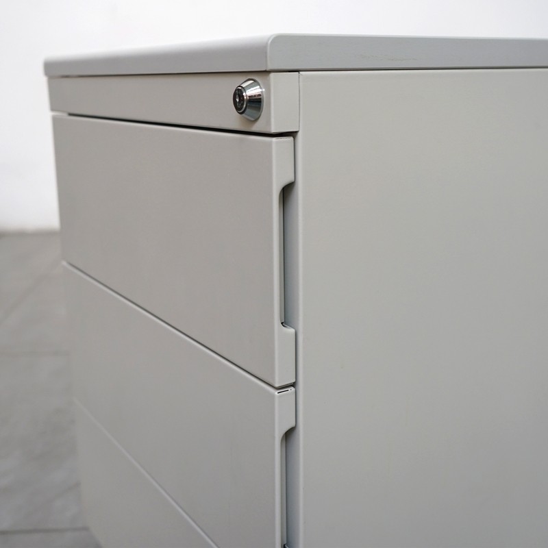 Cajonera Gris 3 Cajones Metálica MM1679 de Montiel