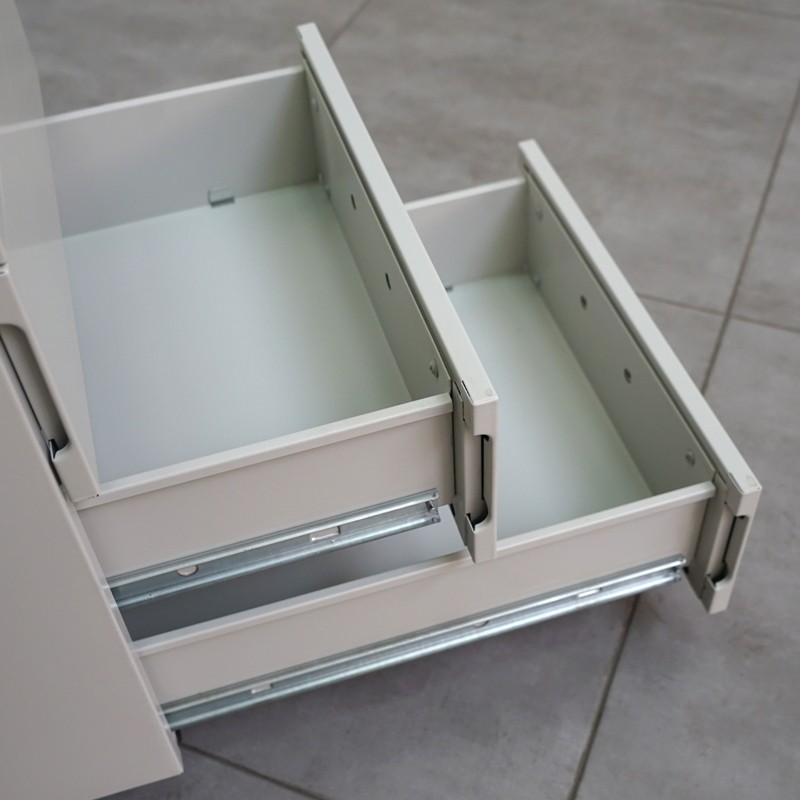 Cajonera Gris 3 Cajones Metálica MM1679 de Montiel