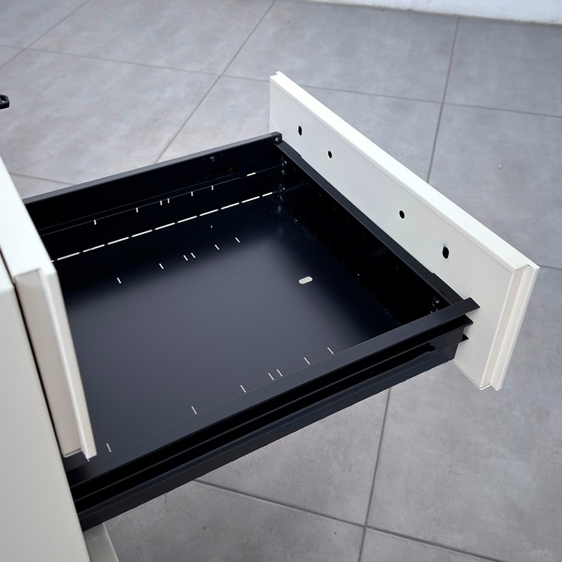 Cajonera Beige Metálica 3 Cajones de Bisley - Montiel